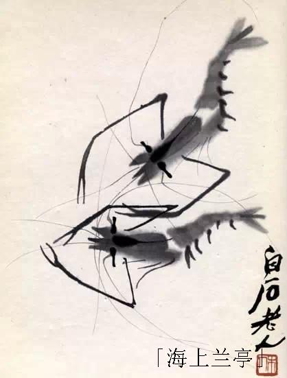 水墨四绝 ▏李可染的牛,齐白石的虾,徐悲鸿的马,黄胄的驴